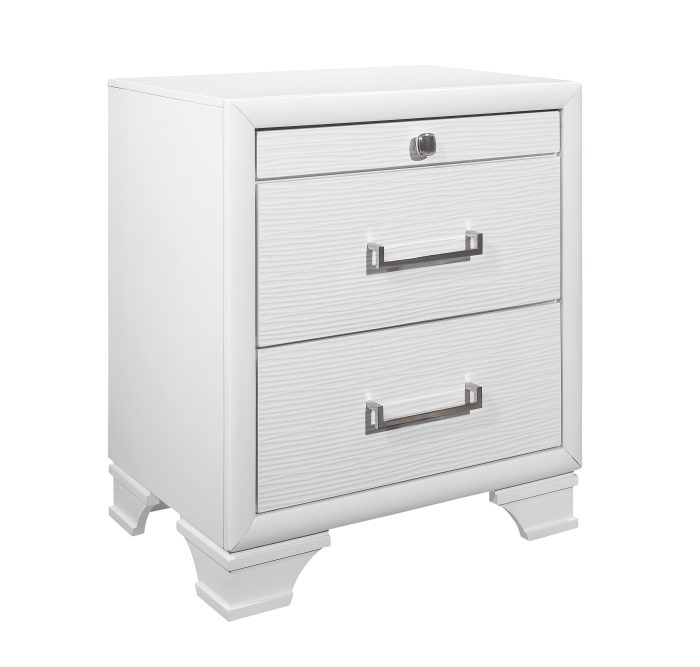 CL-JWNS-B1-Jordyn (White) Night Stand