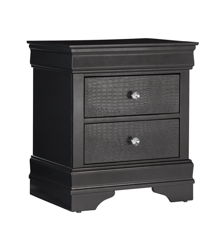CL-PGNS-B1-Pompei (Grey) Night Stand