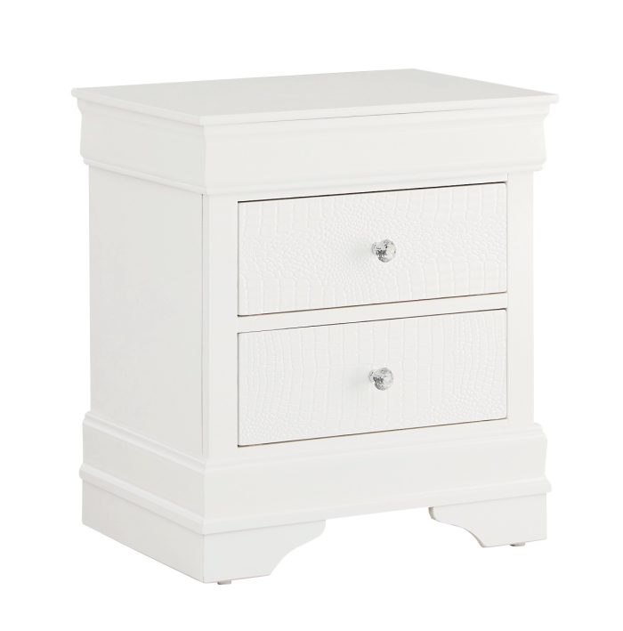 CL-PWNS-B1-Pompei (White) Night Stand